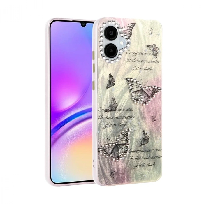 Mey İthalat®  Samsung Galaxy A06 Kılıf Blade Aynalı Desenli Kapak - Desen 6