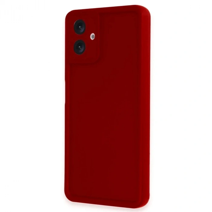 Mey İthalat®  Samsung Galaxy A06 Kılıf Viera Silikon - Kırmızı