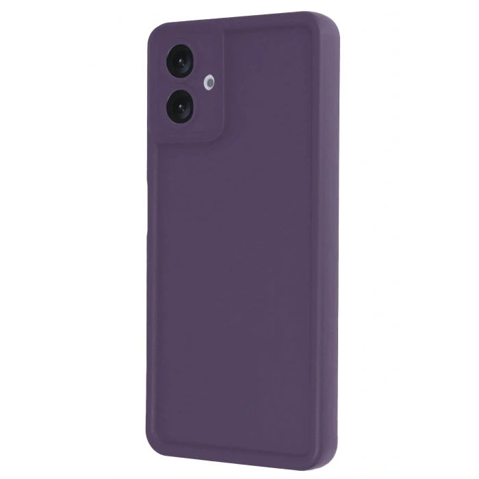 Mey İthalat®  Samsung Galaxy A06 Kılıf Viera Silikon - Mürdüm