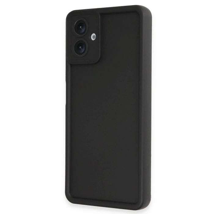 Mey İthalat®  Samsung Galaxy A06 Kılıf Viera Silikon - Siyah