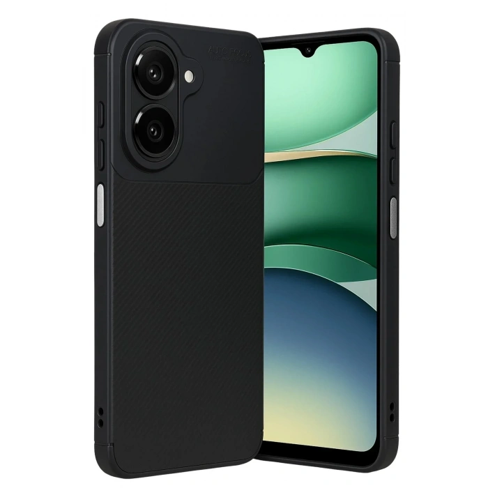 Mey İthalat®  Samsung Galaxy A07 4G Auto Focus Karbon Kapak - Siyah
