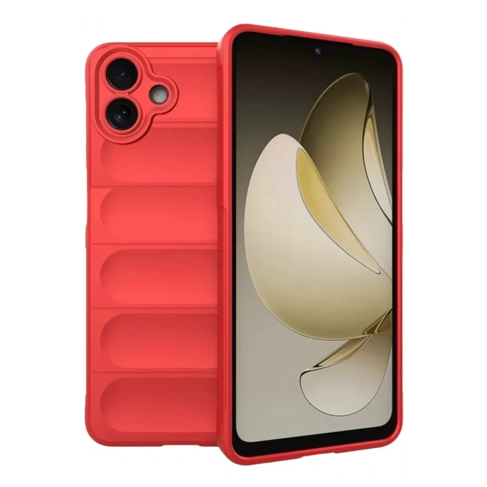 Mey İthalat®  Samsung Galaxy A07 4G Optimum Silikon - Kırmızı