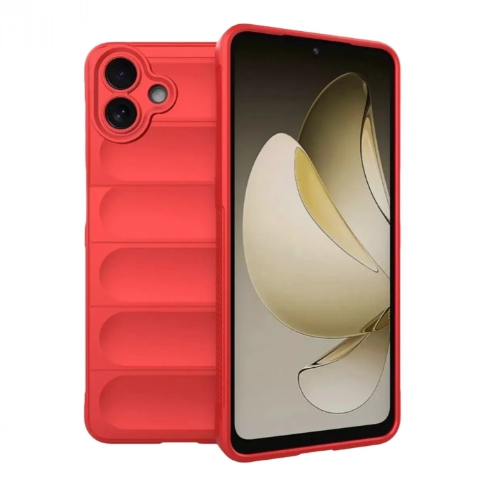 Mey İthalat®  Samsung Galaxy A07 4G Optimum Silikon - Kırmızı