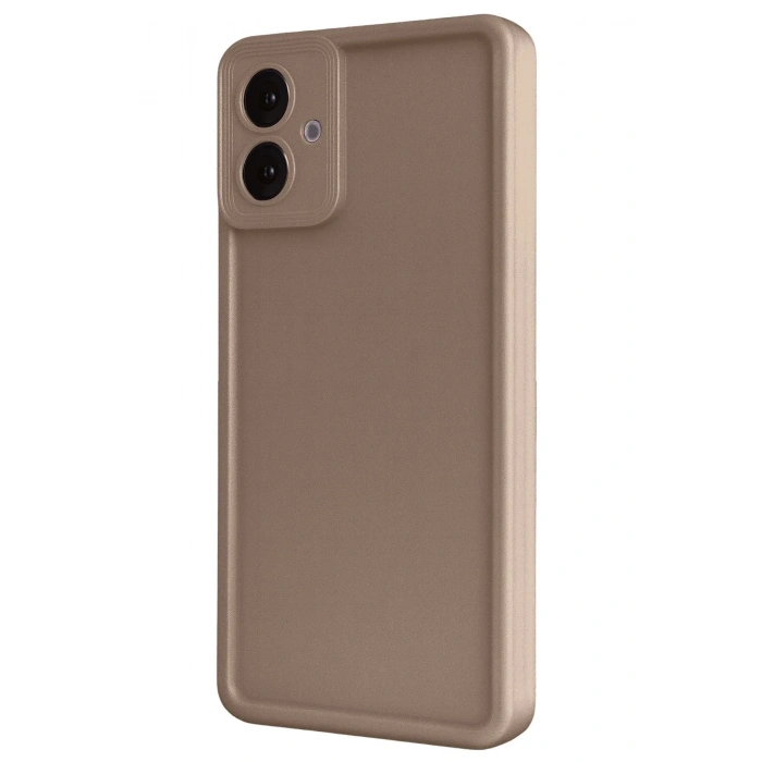 Mey İthalat®  Samsung Galaxy A07 4G Viera Silikon - Kahverengi