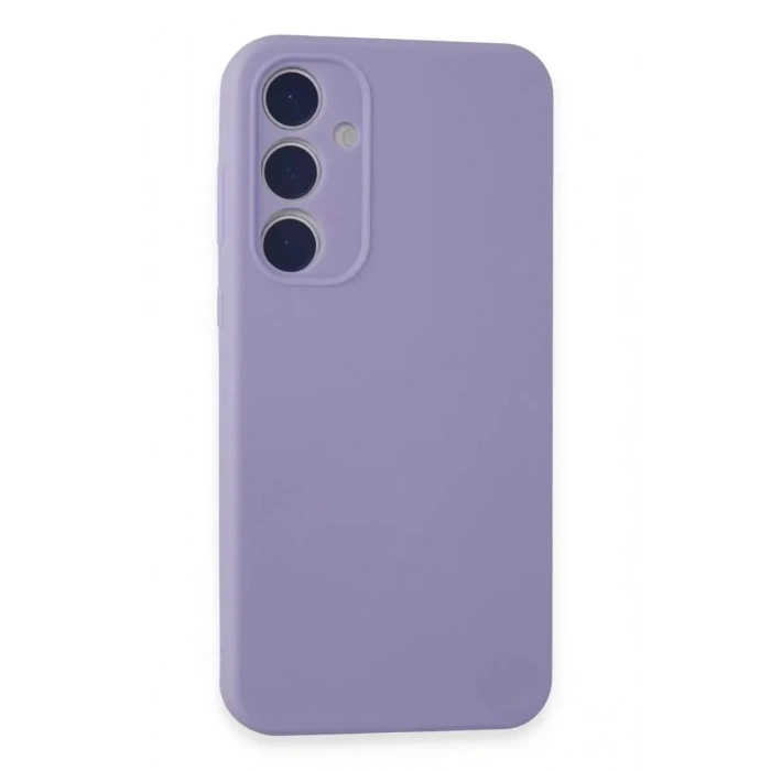 Mey İthalat®  Samsung Galaxy A15 4G Kılıf First Silikon - Lila
