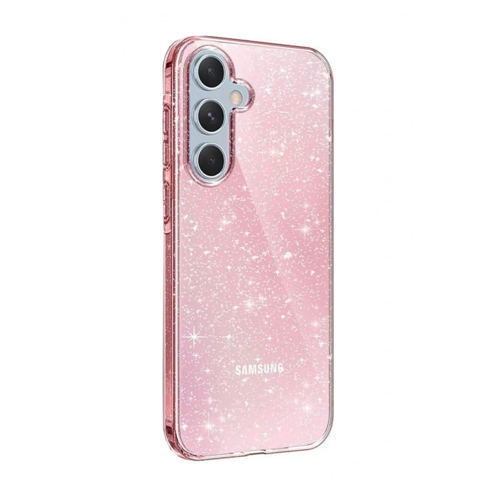 Mey İthalat®  Samsung Galaxy A15 4G Kılıf Glow Kapak - Pembe
