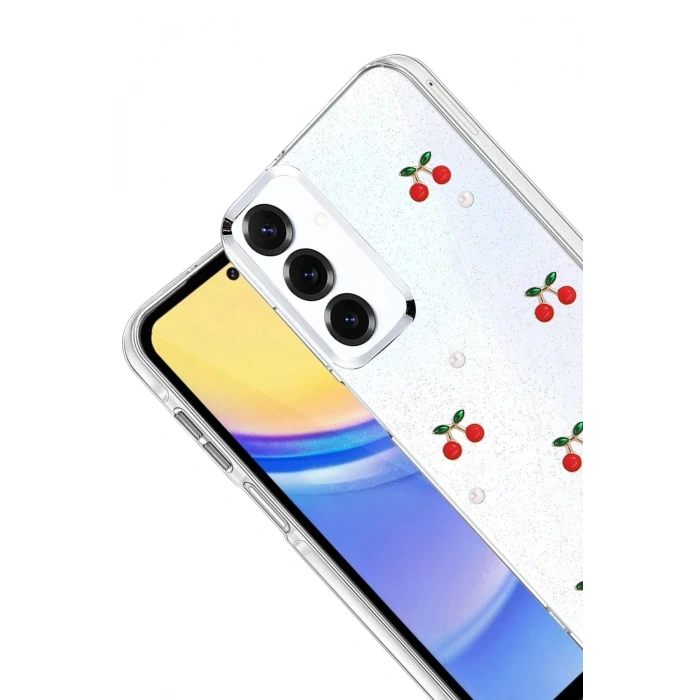 Mey İthalat®  Samsung Galaxy A16 5G Fiyonk Desenli Kapak - Desen 9