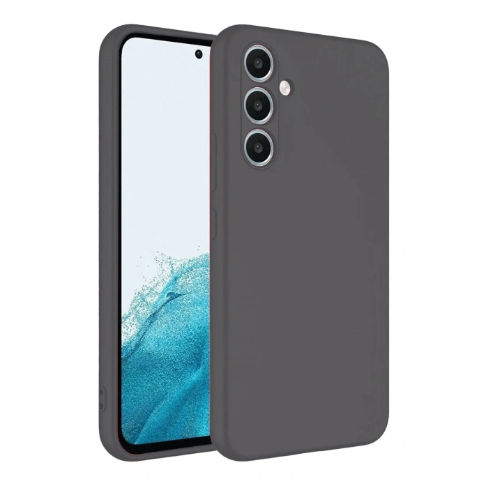 Mey İthalat®  Samsung Galaxy A16 5G Kılıf First Silikon - Gri