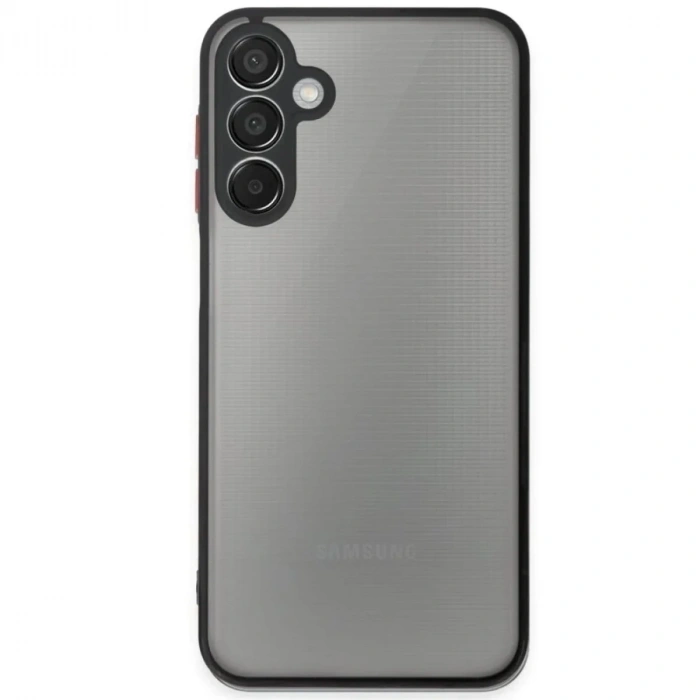 Mey İthalat®  Samsung Galaxy A16 5G Kılıf Montreal Silikon Kapak - Siyah