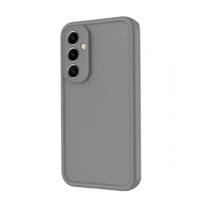 Mey İthalat®  Samsung Galaxy A16 5G Kılıf Viera Silikon - Gri