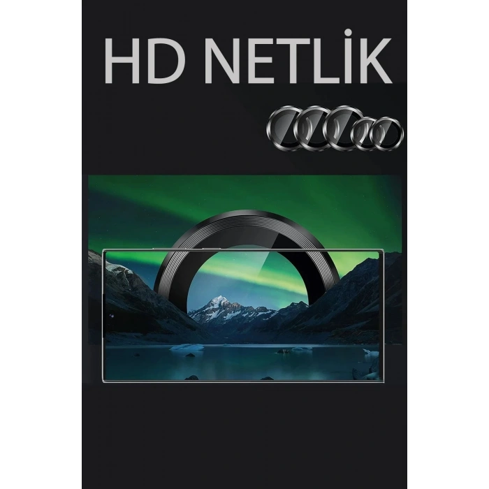 Mey İthalat®  Samsung Galaxy A24 4G Valdez Metal Kamera Lens - Siyah