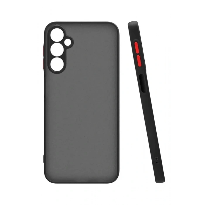 Mey İthalat®  Samsung Galaxy A25 5G Kılıf Montreal Silikon Kapak - Siyah