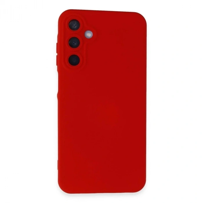 Mey İthalat®  Samsung Galaxy A25 5G Kılıf Nano içi Kadife Silikon - Kırmızı