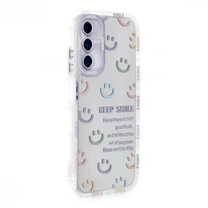Mey İthalat®  Samsung Galaxy A25 5G Kılıf Reflexion Desenli Kapak - Desen 2