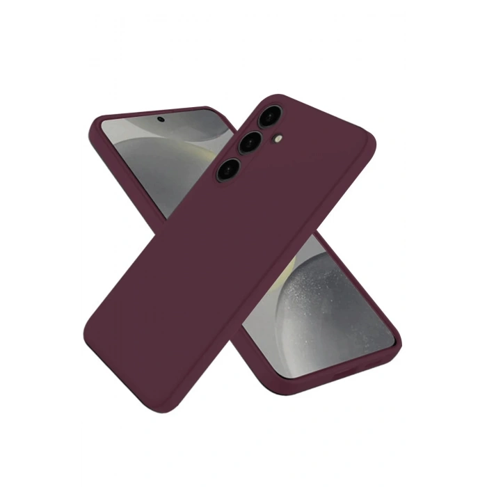 Mey İthalat®  Samsung Galaxy A26 Kılıf First Silikon - Mürdüm