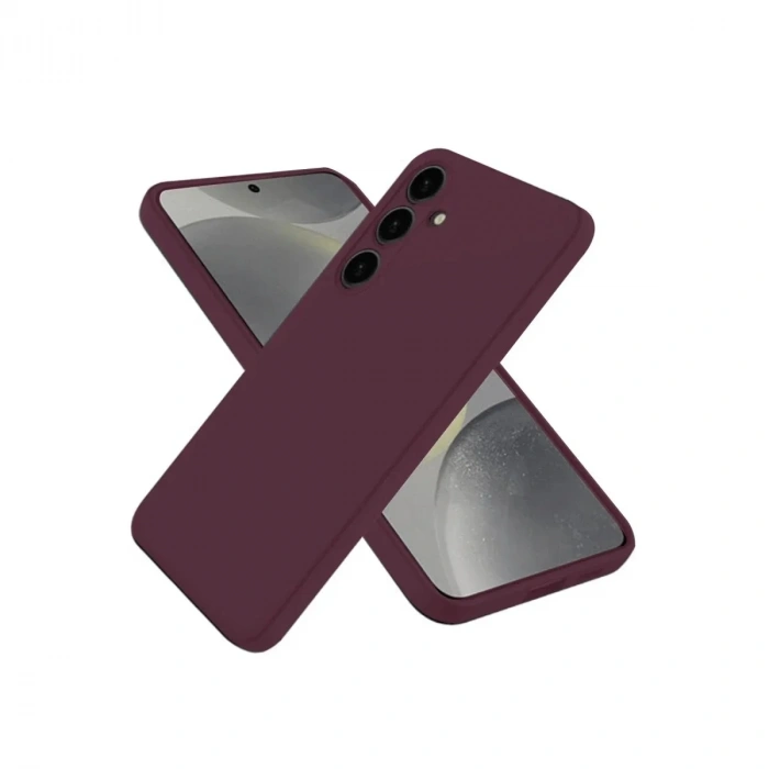 Mey İthalat®  Samsung Galaxy A26 Kılıf First Silikon - Mürdüm