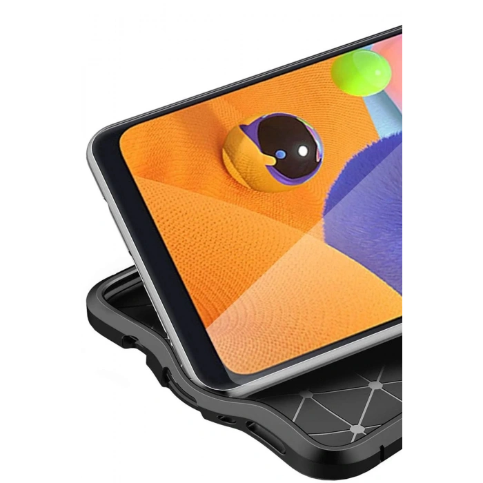 Mey İthalat®  Samsung Galaxy A31 Kılıf Auto Focus Kapak - Kırmızı