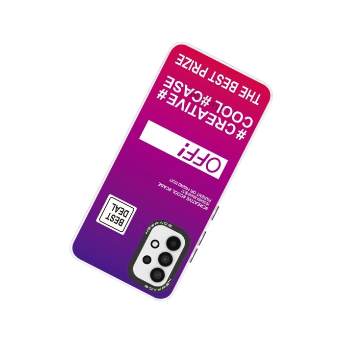 Mey İthalat®  Samsung Galaxy A33 5G Kılıf Estoril Desenli Kapak - Estoril - 9
