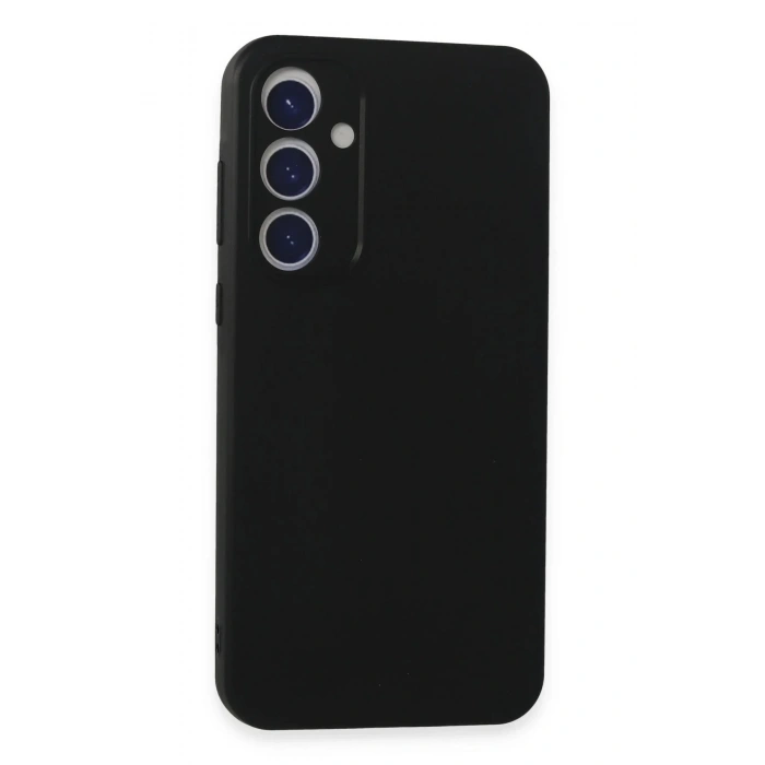 Mey İthalat®  Samsung Galaxy A35 5G Kılıf First Silikon - Siyah