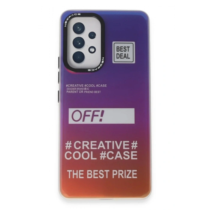 Mey İthalat®  Samsung Galaxy A53 5G Kılıf Estoril Desenli Kapak - Estoril - 9