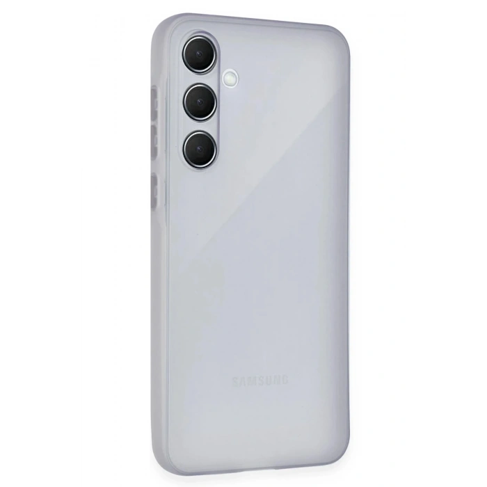 Mey İthalat®  Samsung Galaxy A55 5G Kılıf Puma Silikon - Mor