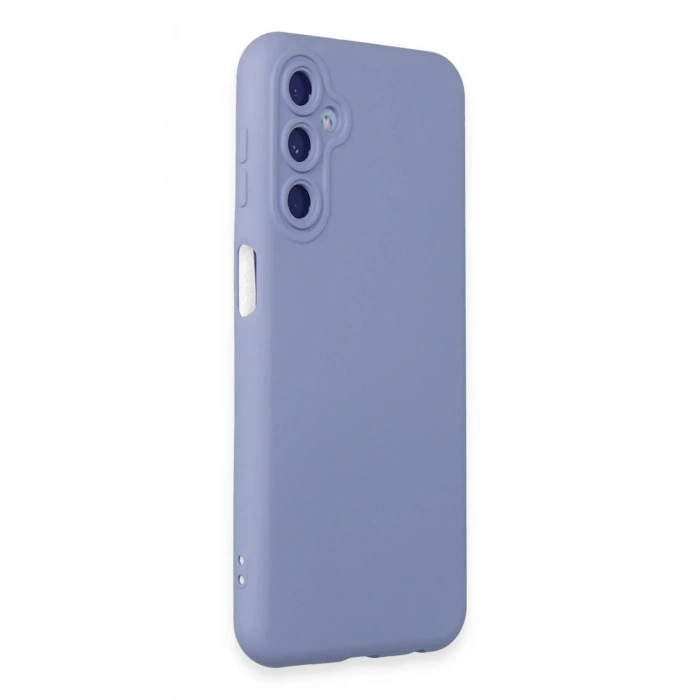 Mey İthalat®  Samsung Galaxy M14 5G Kılıf Nano içi Kadife Silikon - Lila