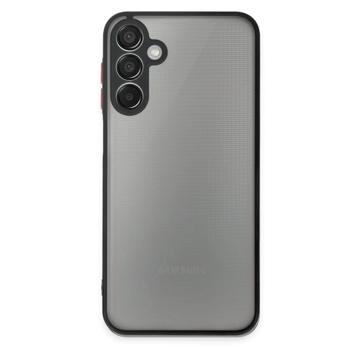 Mey İthalat®  Samsung Galaxy M15 Kılıf Montreal Silikon Kapak - Siyah