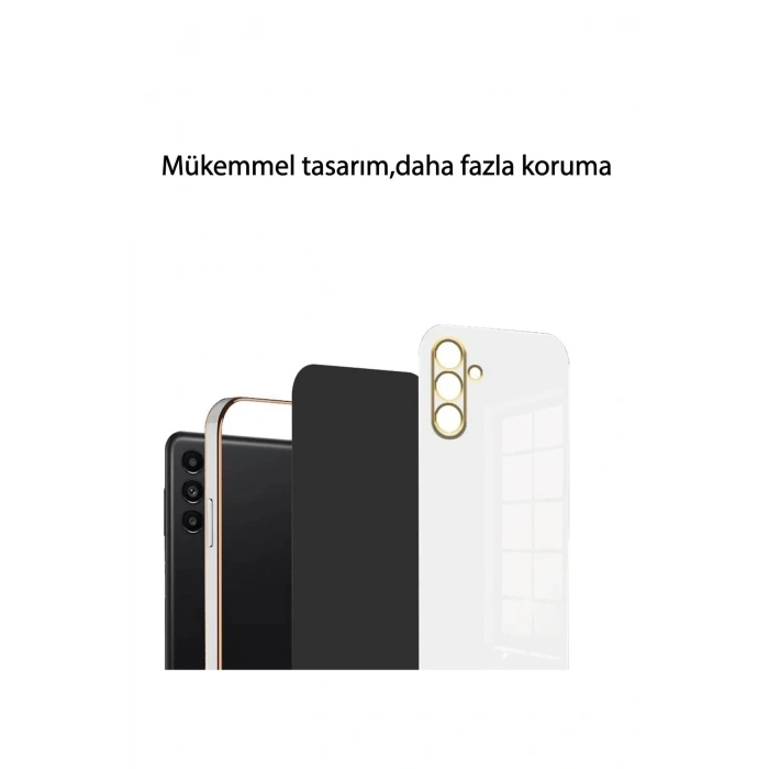 Mey İthalat®  Samsung Galaxy M15 Kılıf Volet Silikon - Açık Yeşil