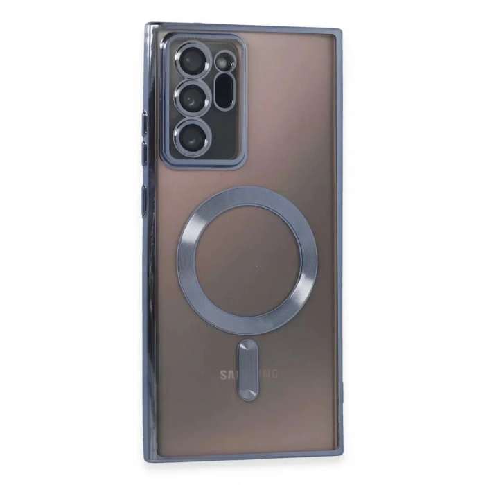 Mey İthalat®  Samsung Galaxy Note 20 Ultra Kılıf Kross Magneticsafe Kapak - Sierra Blue