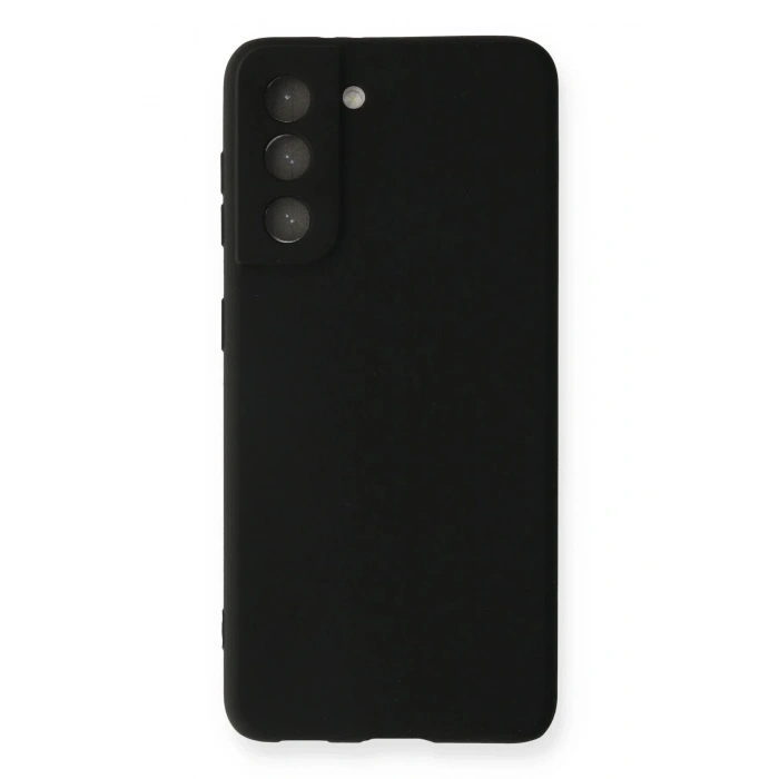 Mey İthalat®  Samsung Galaxy S22 Plus Kılıf First Silikon - Siyah