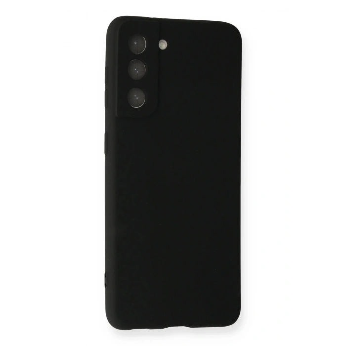 Mey İthalat®  Samsung Galaxy S22 Plus Kılıf First Silikon - Siyah