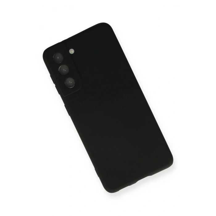 Mey İthalat®  Samsung Galaxy S22 Plus Kılıf First Silikon - Siyah