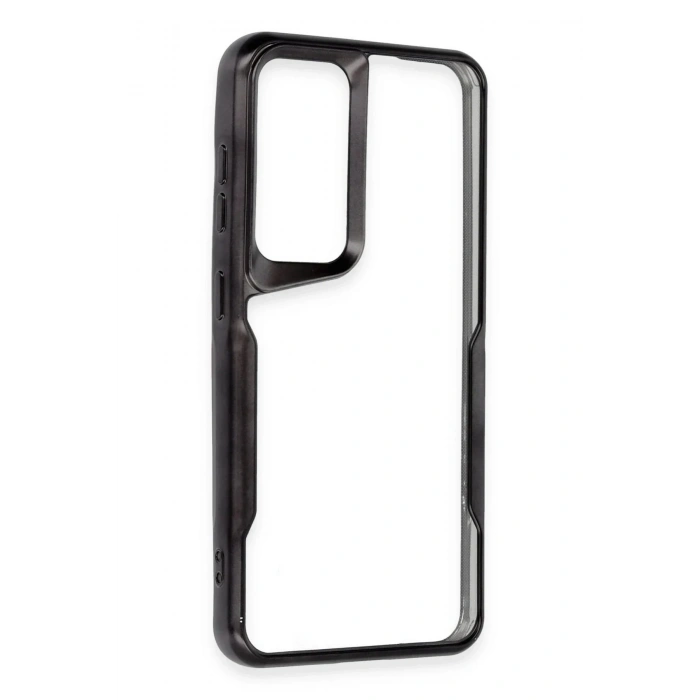 Mey İthalat®  Samsung Galaxy S23 Kılıf Boyi Silikon Kapak - Siyah
