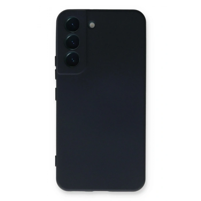 Mey İthalat®  Samsung Galaxy S23 Plus Kılıf Nano içi Kadife Silikon - Lacivert
