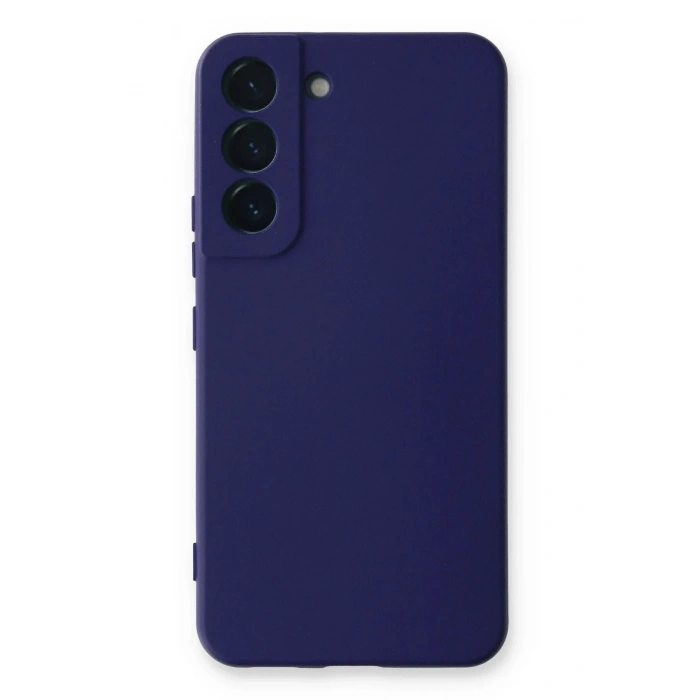 Mey İthalat®  Samsung Galaxy S23 Plus Kılıf Nano içi Kadife Silikon - Mor