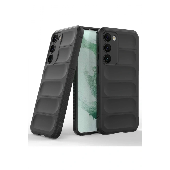 Mey İthalat®  Samsung Galaxy S23 Plus Kılıf Optimum Silikon - Siyah