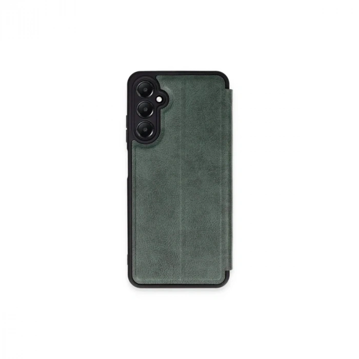 Mey İthalat®  Samsung Galaxy S24 FE Kılıf Flip Cover - Koyu Yeşil