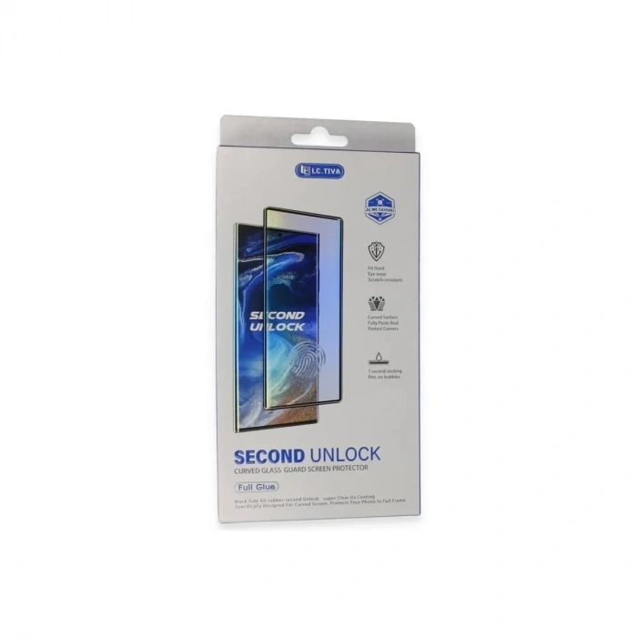 Mey İthalat®  Samsung Galaxy S24 Ultra Durable Full Glue Curved Cam