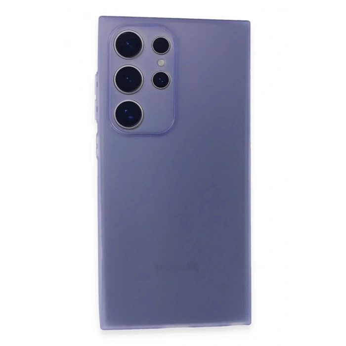 Mey İthalat®  Samsung Galaxy S24 Ultra Kılıf Puma Silikon - Mor