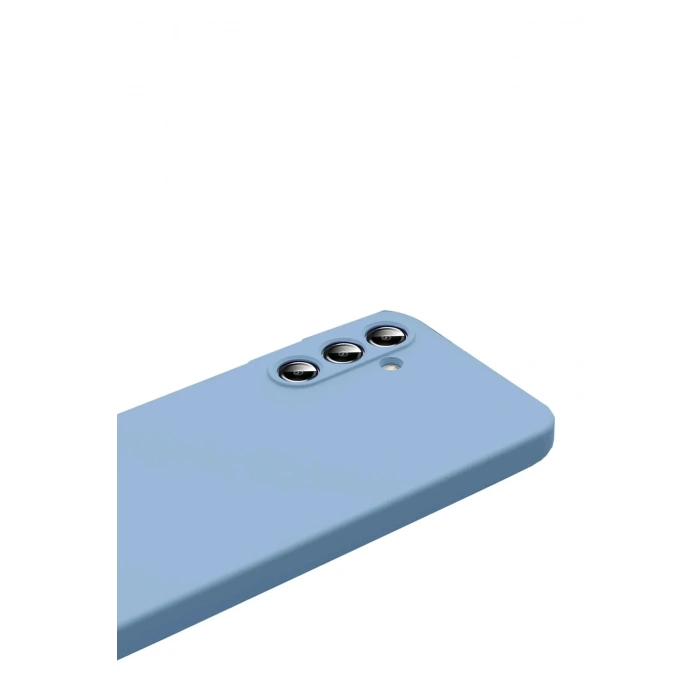 Mey İthalat®  Samsung Galaxy S25 FE First Silikon - Mavi