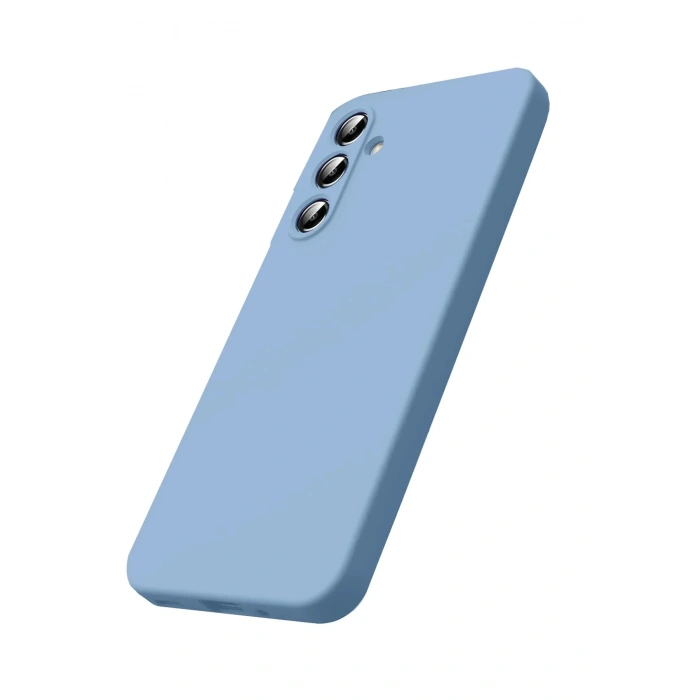 Mey İthalat®  Samsung Galaxy S25 FE First Silikon - Mavi