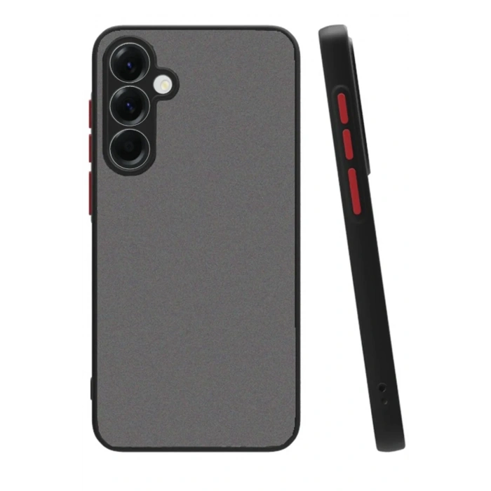 Mey İthalat®  Samsung Galaxy S25 Plus Kılıf Montreal Silikon Kapak - Siyah