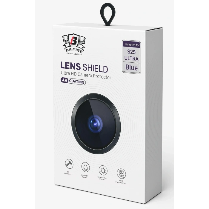 Mey İthalat®  Samsung Galaxy S25 Ultra Bilvis Titan Kamera Lens - Lacivert