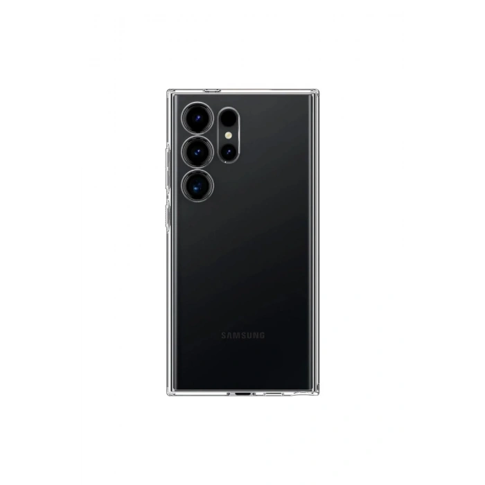 Mey İthalat®  Samsung Galaxy S25 Ultra Kılıf Lüx Şeffaf Silikon