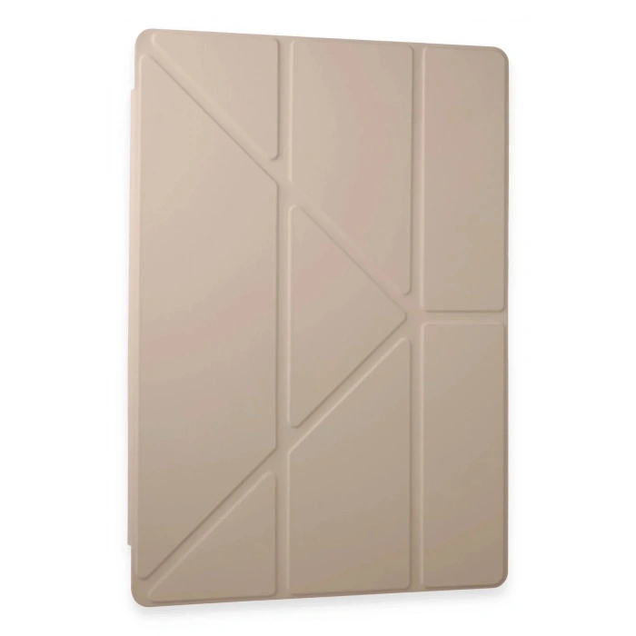 Mey İthalat®  Samsung Galaxy Tab A9 Plus Kılıf Kalemlikli Mars Tablet Kılıfı - Rose Gold