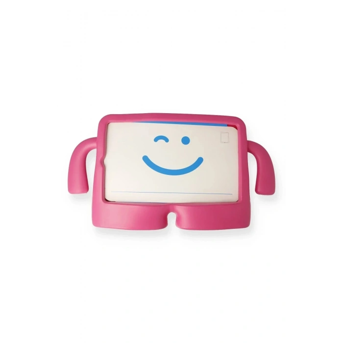 Mey İthalat®  Samsung Galaxy Tab A9 Plus Kılıf Karakter Tablet Silikon - Pembe