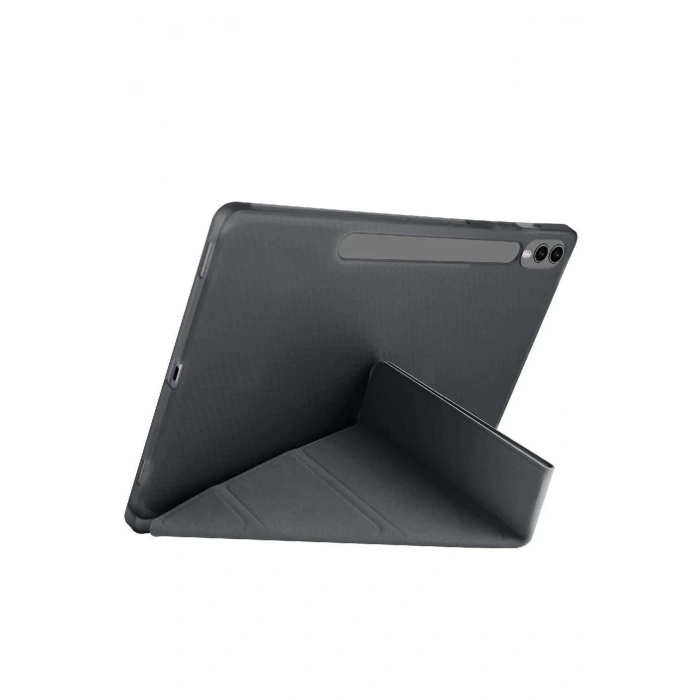 Mey İthalat®  Samsung Galaxy X510 Tab S9 FE 11 Kılıf Kalemlikli Mars Tablet Kılıfı - Siyah