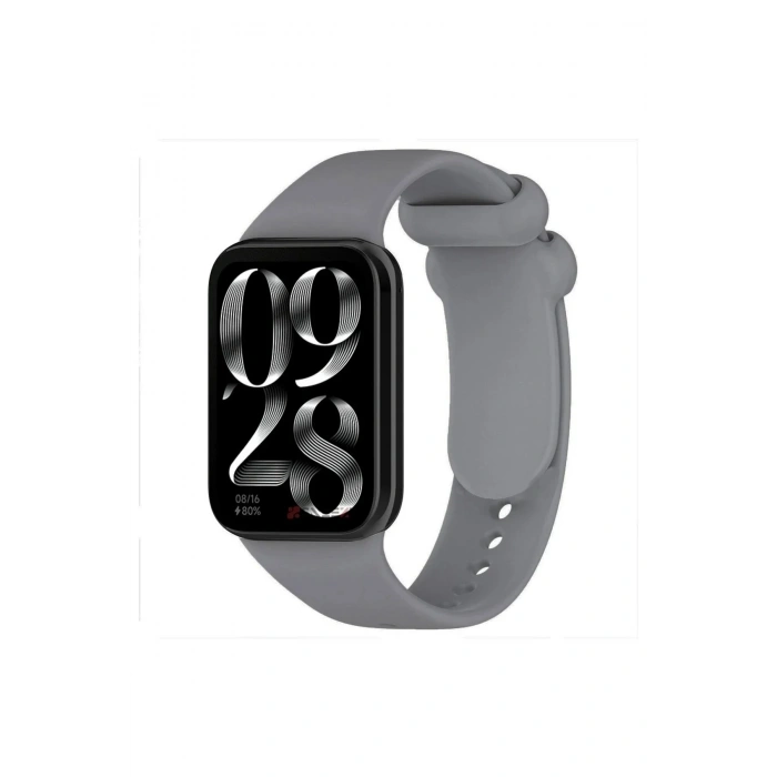 Mey İthalat®   Smart Band 8 Pro Klasik Kordon - Füme
