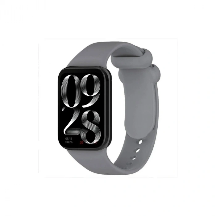 Mey İthalat®   Smart Band 8 Pro Klasik Kordon - Füme