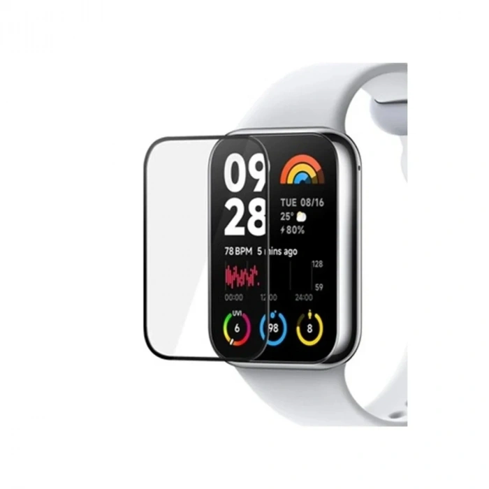 Mey İthalat®   Smart Band 8 Pro Polymer Nano Ekran Koruyucu - Şeffaf
